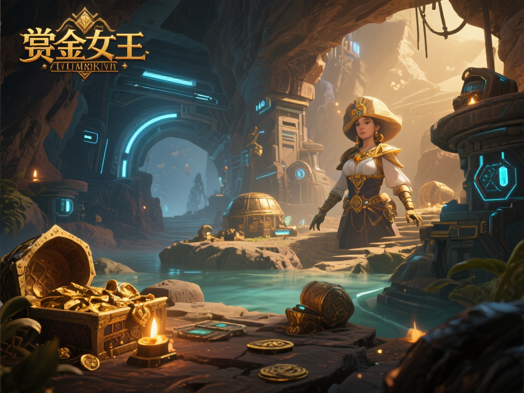 赏金女王这一游戏采用最新技术，结合了高清画面与动态