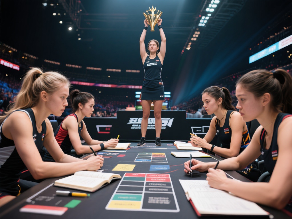 竞女之赏金女王:赛场巅峰的不败传奇